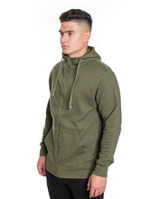 Cargar imagen en el visor de la galería, MEN&#39;S  ZIPPER FLEECE HOODIE
