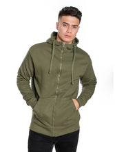 Cargar imagen en el visor de la galería, MEN&#39;S  ZIPPER FLEECE HOODIE
