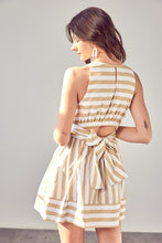 Load image into Gallery viewer, FRONT CROSS BACK TIE DRESS
