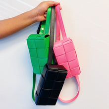 Load image into Gallery viewer, Candy Cube Woven Sling Bag
