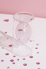 Cargar imagen en el visor de la galería, Double Layer Transparent Glass Vase - Pink
