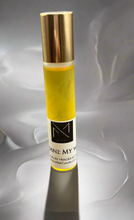 Load image into Gallery viewer, My Ways ..This scent is a great layering scent or can be used alone..Comes in a beautiful frosted (10ml) roll on bottle or a (30ml) size...Excellent to travel or refresh throughout the day.
