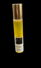 Load image into Gallery viewer, My Ways ..This scent is a great layering scent or can be used alone..Comes in a beautiful frosted (10ml) roll on bottle or a (30ml) size...Excellent to travel or refresh throughout the day.
