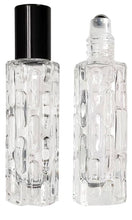 Load image into Gallery viewer, Gorgeous glass etched roller ball perfume roll on..Pick your Scent 10ml and is refillable
