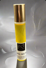 Load image into Gallery viewer, My Ways ..This scent is a great layering scent or can be used alone..Comes in a beautiful frosted (10ml) roll on bottle or a (30ml) size...Excellent to travel or refresh throughout the day.
