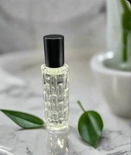 Load image into Gallery viewer, Gorgeous glass etched roller ball perfume roll on..Pick your Scent 10ml and is refillable
