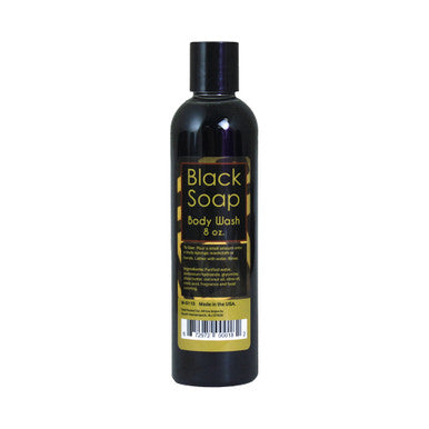 Liquid Black Soap/Body Wash - 8 oz or 16 oz Available