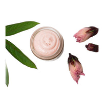 Load image into Gallery viewer, Organic Hibiscus Rose Hydrating Face Cream Natural Skincare Frankincense Aging Support
