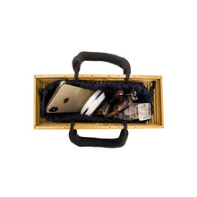 Load image into Gallery viewer, Vintage Bamboo Woven Handbag
