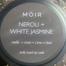 Cargar imagen en el visor de la galería, Neroli + White Jasmine 8 oz Travel Candle + Gift Box Included
