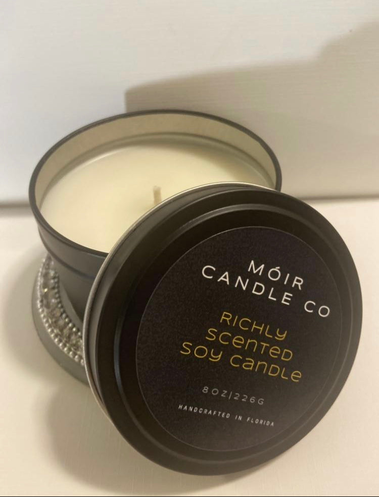 Bamboo + Coconut 8ounce Candle