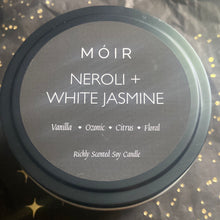 Cargar imagen en el visor de la galería, Neroli + White Jasmine 8 oz Travel Candle + Gift Box Included
