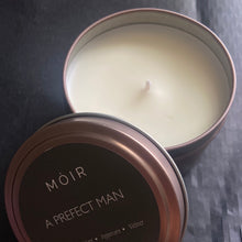 Cargar imagen en el visor de la galería, A Perfect Man 8oz Candle Travel + Gift Box Included
