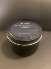 Load image into Gallery viewer, Black Currant + Jasmine 8oz Candle
